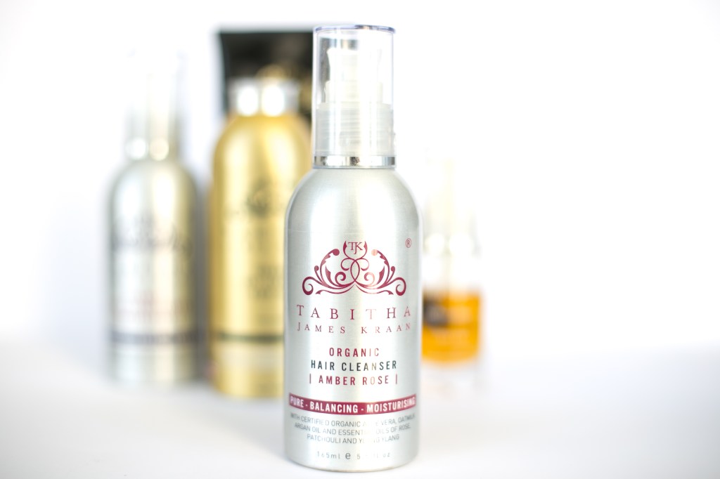 Review of Organic Hair Cleanser from Tabitha James Kraan in Amber Rose