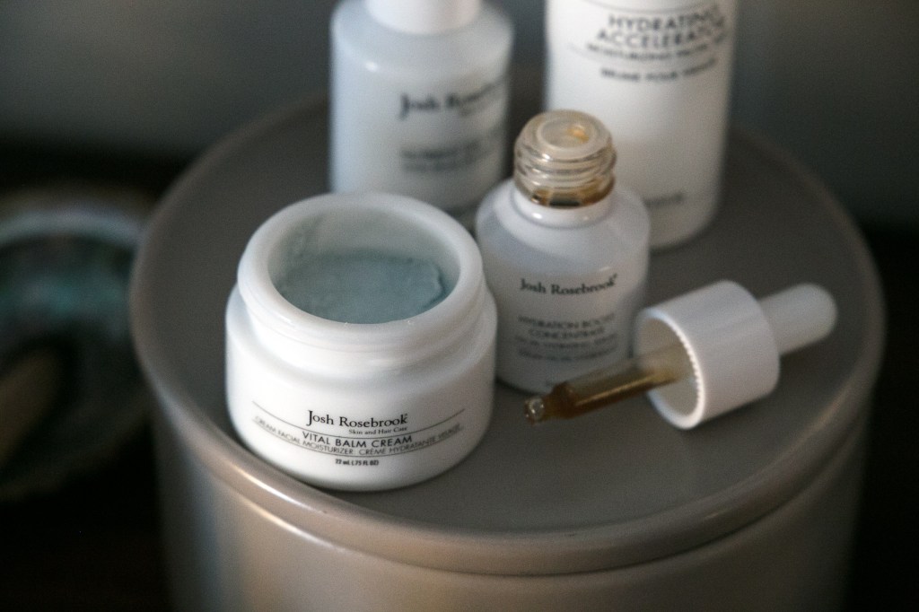 Josh Rosebrook Vital Balm Cream review, Josh Rosebrook Hydration Boost Concentrate review