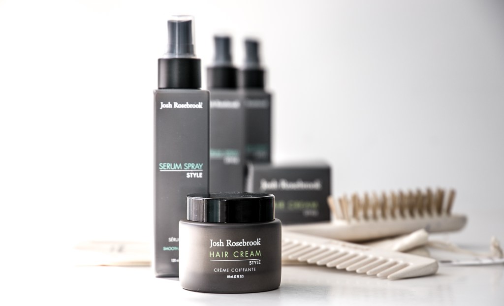 Josh Rosebrook Hair Care review, Serum Spray and Hair Cream 