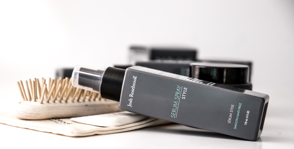 Josh Rosebrook Serum Spray Review - heat protectant