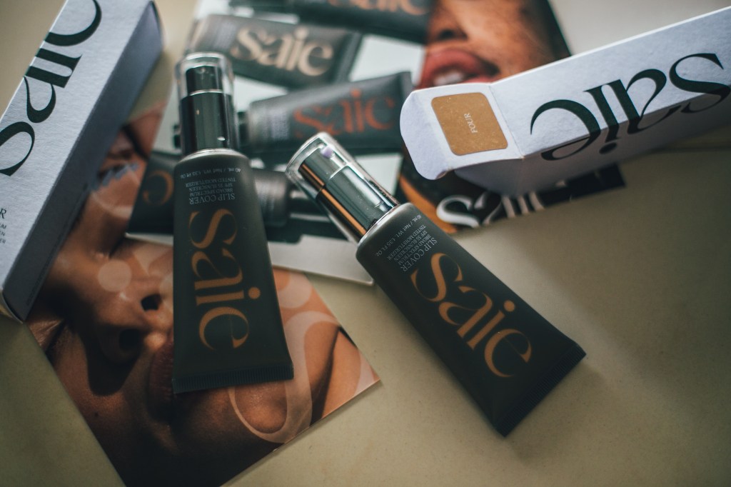 Saie Beauty review, Saie Slip cover review, Saie Slip cover swatches