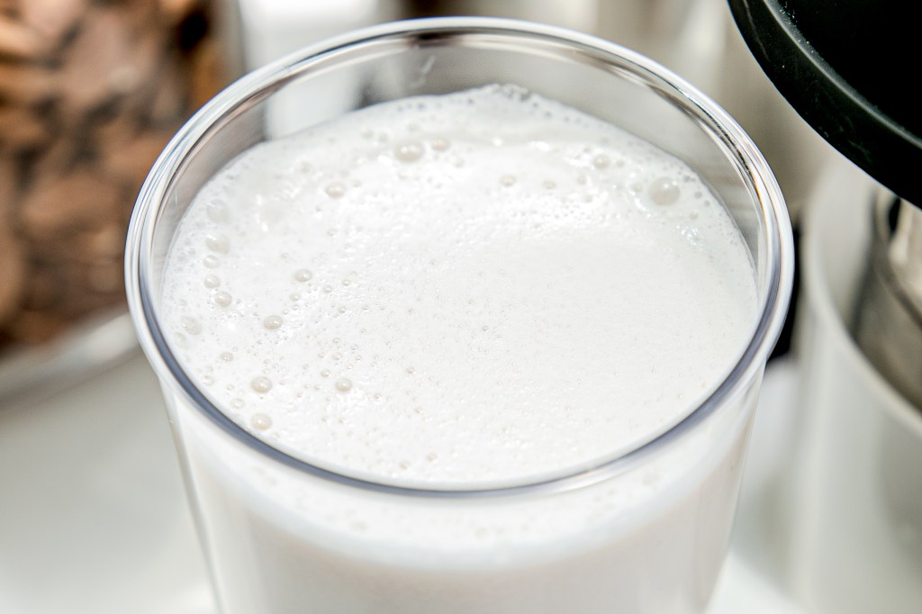 Almond Cow review, nut milk machine, homemade nut milk