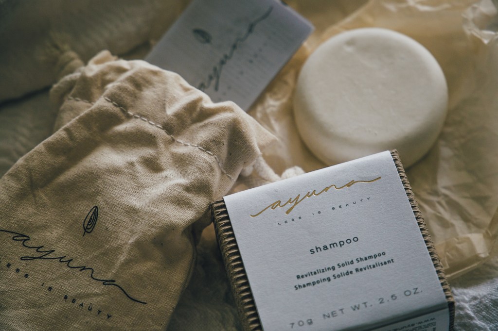 Ayuna shampoo bar review, Ayuna Less is Beauty shampoo bar review