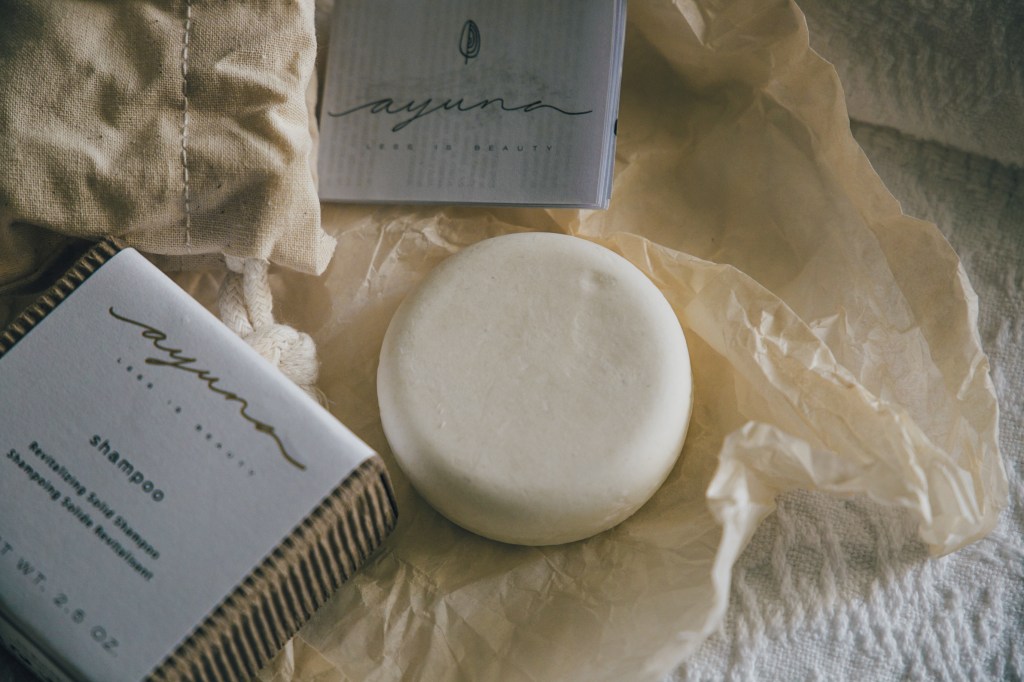 Ayuna shampoo bar review, Ayuna Less is Beauty shampoo bar review